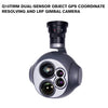 Q10TIRM Dual-sensor Object GPS Coordinate Resolving and LRF Gimbal Camera