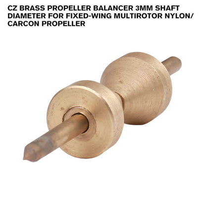 CZ Brass Propeller Balancer 3mm Shaft Diameter for Fixed-wing Multirotor Nylon/Carcon Propeller