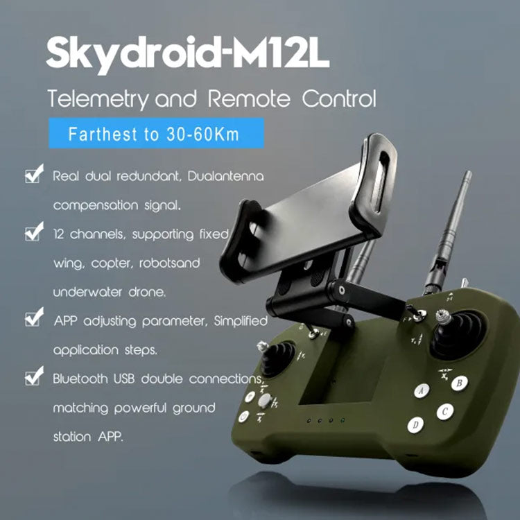 Skydroid M12L 30-60Km Professional Long Range UAV Digital Radio System