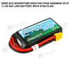 Gens Ace 3600mAh 3S 11.4V 60C Adventure High Voltage Lipo Battery With XT60 Plug