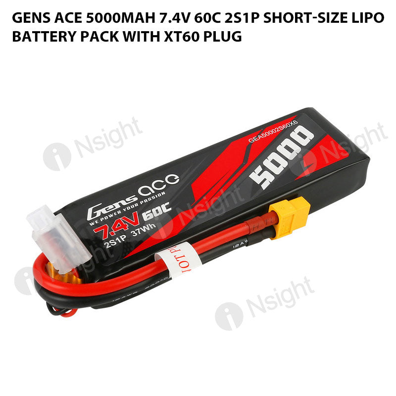 Gens Ace G-Tech 5000mAh 7.4V 60C 2S1P Lipo PC Medžiagos Dėklas Su XT60 Kistuku 417464 2 500x500 Gens Ace G-Tech 5000mAh 7.4V 60C 2S1P Lipo PC Medžiagos Dėklas Su XT60 Kistuku 417464 2 500x500