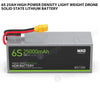 6S 25Ah High Power Density Light Weight Drone Solid State Lithium Battery