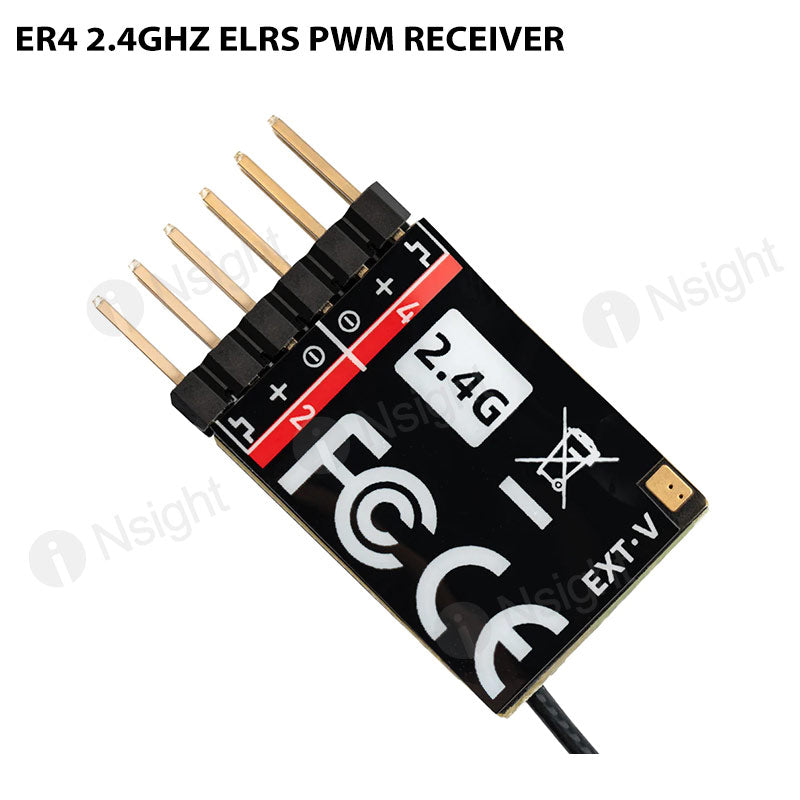 ER4 2.4GHz ELRS PWM Receiver – iNsightFPV