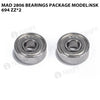 MAD 2806 Bearings package model:NSK 694 ZZ*2