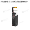 Fullsend 6S 2200mAh 95C Battery