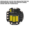 Circular 60A 14S FOC ESC Regulator For The Professional Drone, Multirotor Turned Drone Arm Set Powertrain