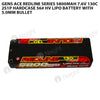 Gens Ace Redline Series 5800mAh 7.6V 130C 2S1P HardCase 56# HV Lipo Battery With 5.0mm Bullet