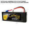 Tattu Plus 12000mAh 6s 15C 22.2V Smart Lipo Battery Pack With EC5 Plug (New Version)