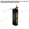 Gens Ace 6800mAh 3S 120C 11.1V Bashing Series Lipo Battery Pack With EC5 Plug