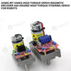 ASMG-MT 500KG High Torque Servo Magnetic Encoder 360-Degree High Torque Steering Servo For Robots