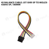 4S Balance Cable: JST-XHR-5P To MOLEX-43645-5P, 180mm