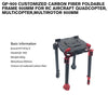 QF-900 Customized carbon fiber foldable frame 900mm for RC Aircraft quadcopter,multicopter,multirotor 900mm
