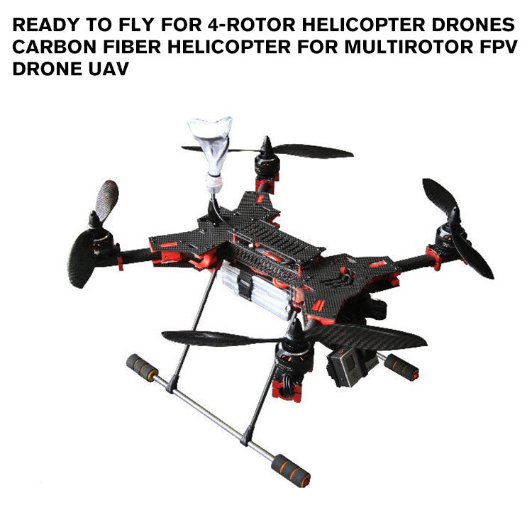 Ready to fly for 4-rotor helicopter drones carbon fiber helicopter for ...