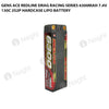 Gens Ace Redline Drag Racing Series 6300mAh 7.4V 130C 2S2P HardCase Lipo Battery