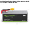 6S 20Ah High Power Density Light Weight Drone Solid State Lithium Battery