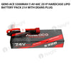 Gens Ace 5300mAh 7.4V 60C 2S1P HardCase Lipo Battery Pack 21# With Deans Plug