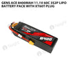 Gens Ace 8400mAh 3S2P 60C 11.1V Lipo Battery Pack With XT60T Plug