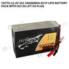 Tattu 30000mAh 6S 22.2V 25C Lipo Battery Pack With AS150+XT150 Plug