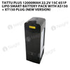 Tattu Plus 12000mAh 6s 22.2V 15C Lipo Smart Battery Pack With AS150 + XT150 Plug (New Version)