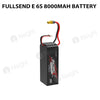 Fullsend E 6S 8000mAh LiPo Battery