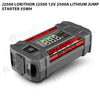 J2500 Lokithor J2500 12V 2500A Lithium Jump Starter 55Wh