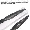FLUXER 36.1x14.4 Inch VTOL Carbon Fiber Propeller For The UAV Application EVTOL And High Altitude UAV