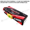Gens Ace G-Tech 5300mAh 11.1V 60C 3S1P HardCase Lipo Battery 15# With XT90-S(Anti-Spark) Plug