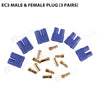 EC3 Male & Female Plug (3 Pairs)