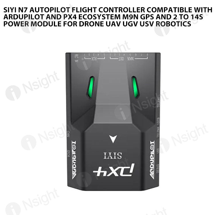 SIYI N7 Autopilot Flight Controller Compatible with Ardupilot and PX4 Ecosystem M9N GPS and 2 to 14S Power Module For Drone UAV UGV USV Robotics