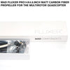 FLUXER Pro14x4.8.Inch Matt Carbon Fiber Propeller For The Multirotor Quadcopter