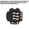 Circular 60A 14S FOC ESC Regulator For The Professional Drone, Multirotor Turned Drone Arm Set Powertrain