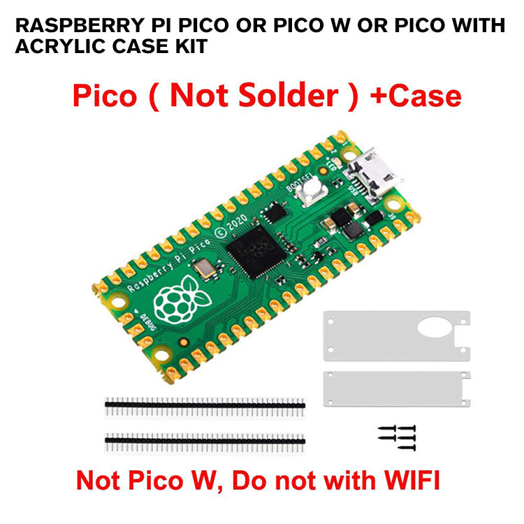 Raspberry Pi Pico or Pico W or Pico with Acrylic Case Kit – iNsightFPV