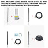 Wifi Antenna Long Range 50 Km 2.4G 5.8G Wifi Outdoor Omni Directional Antenna Helium Fiberglass Communication Antenna