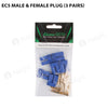 EC5 Male & Female Plug (3 Pairs)