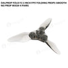 DALPROP FOLD F3 3 Inch FPV Folding Props Smooth No Prop Wash 4 Pairs