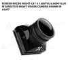 Foxeer Micro Night Cat 3 1200TVL 0.00001lux IR Sensitive Night Vision Camera 850nm IR Light