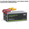 6S 10Ah High Power Density Light Weight Drone Solid State Lithium Battery