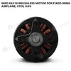 MAD X4219 brushless motor for fixed-wing airplane, VTOL UAV