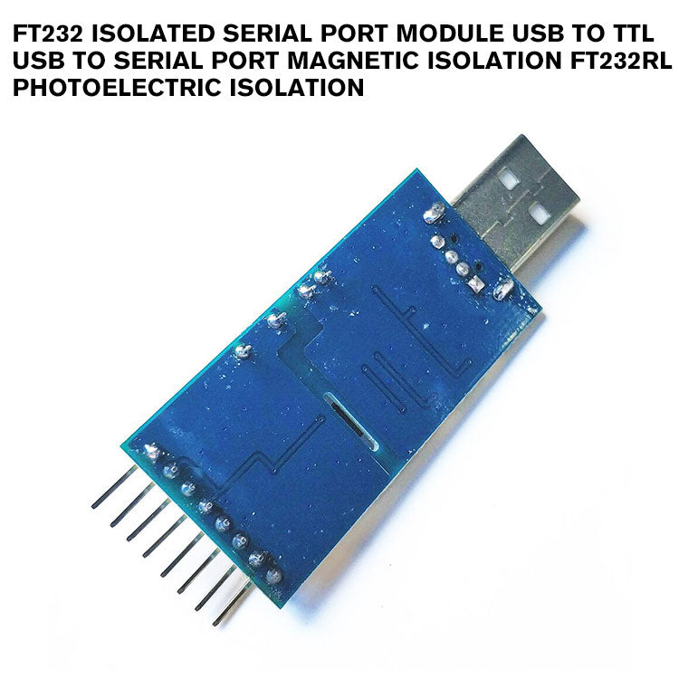 FT232 isolated serial port module USB to TTL USB to serial port magnet ...