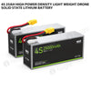4S 25Ah High Power Density Light Weight Drone Solid State Lithium Battery