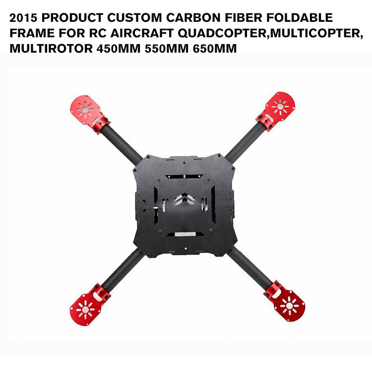 2015 PRODUCT!!Custom carbon fiber foldable frame for RC Aircraft quadcopter,multicopter,multirotor 450mm 550mm 650mm