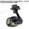 Topotek 20x Optical Zoom Camera + 3-axis IP output waterproof Gimbal