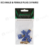 EC3 Male & Female Plug (3 Pairs)
