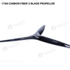 17x8 Carbon Fiber 3-Blade Propeller