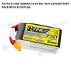 Tattu 750mAh 4S 95C 14.8V R-Line Lipo Battery Pack With XT30 Plug