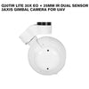 Q30TIR lite 30x EO + 25mm IR Dual Sensor 3axis Gimbal Camera for UAV