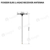 Foxeer ELRS 2.4GHz Receiver Antenna