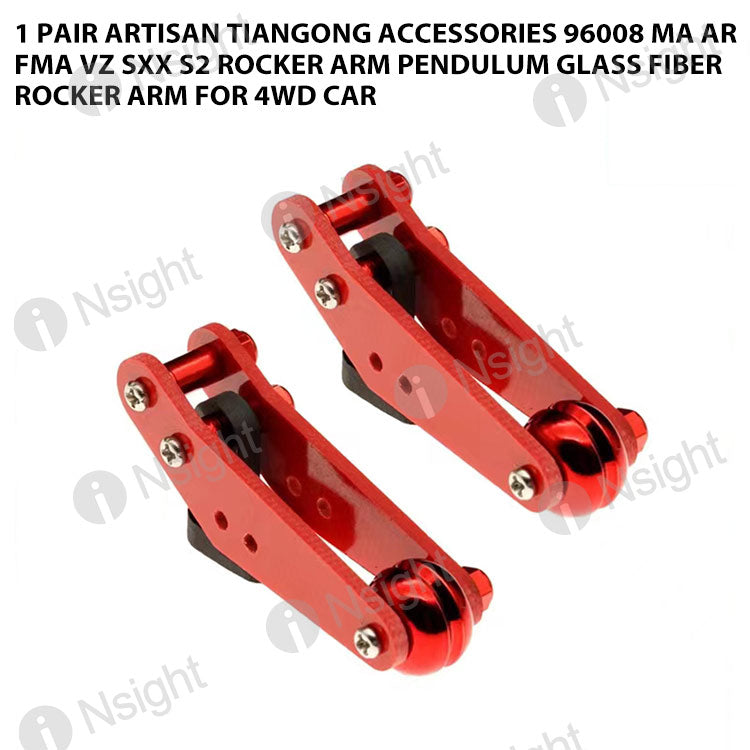 1 Pair Artisan Tiangong Accessories 96008 MA AR FMA VZ SXX S2 Rocker Arm Pendulum Glass Fiber Rocker Arm For 4WD Car