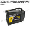 Tattu Plus 22000mAh 44.4V 25C 12S1P Lipo Smart Battery Pack With AS150 Plug