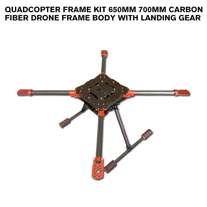 Quadcopter Frame Kit 650mm 700mm Carbon Fiber Drone Frame Body With La ...